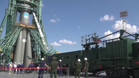 Через несколько часов на космодроме Байконур состоится пуск ракеты-носителя "Союз"