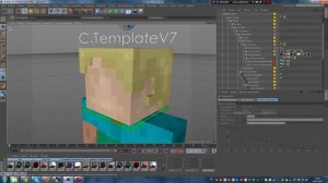 Cinema 4d туториал - Объемные волосы [способ 1]