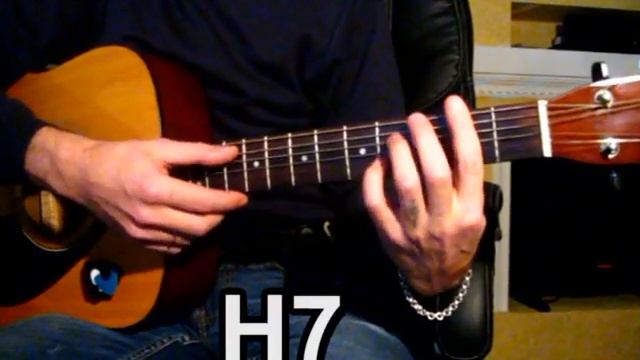 В лесу родилась ёлочка....(кавер) Аккорды, Разбор песни на гитаре смотреть онлайн