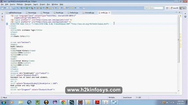 Online Java Training | Java Server Pages Tutorials | JSP Classes | H2k Infosys | free Demo