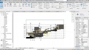 Walkthrough Revit Featuring Fallingwater using camera, orbit & elevations