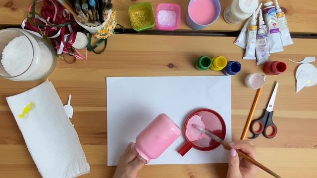 Весенняя поделка с малышом за 10 минут!? Spring craft with a baby in 10 minutes!