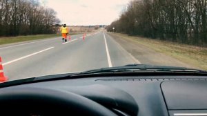 Биение руля Лада гранта FL. Пробег 6951 км, летние колеса КАМА, пробег колес 200 км