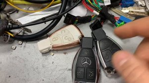 Mercedes W211 не видит ключ нет проварила Ключа