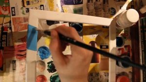 DIY Оформление рамки для фотографий/картины/рисунка или рамка для фото своими руками МАСТЕР-КЛАСС