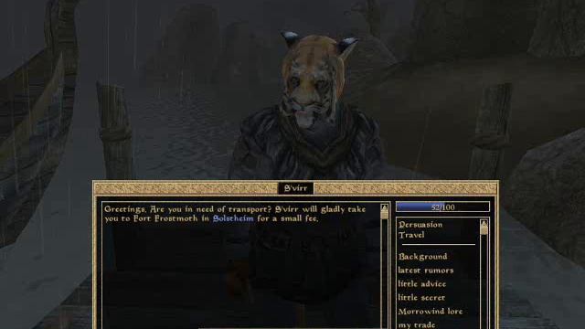 Lets Interactively Play Morrowind Part 53: Bloodmoon (part 1 of 4) смотреть онлайн