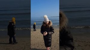 Влог на пляже "Берёзка". Махачкала. Каспийское море