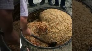 Как правильно кушать плов? Таджикистан, фестиваль плова