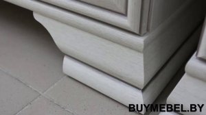 Тумба Тиффани 3D1S белая, тумба буфет в гостиную, тумба для посуды