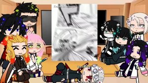 Hashira react to kamaboko squad || Genya & Kanao || 1/3 ||