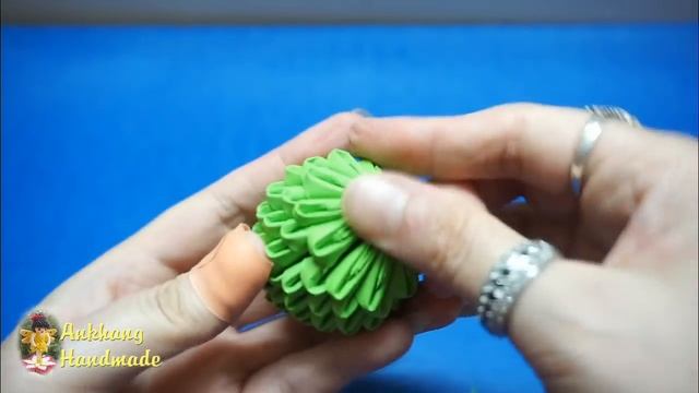 3D Origami Cactus, Nopal Cactus Tutorial | DIY Paper Cactus Tutorial