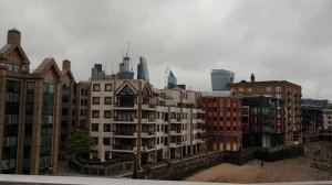 360 View from the Millennium Bridge in London