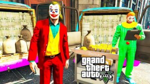 ДЖОКЕР ОГРАБИЛ БАНК НА 9.000.000.$ В ГТА 5 МОДЫ! ОБЗОР МОДА В GTA 5! ИГРЫ ВИДЕО MODS