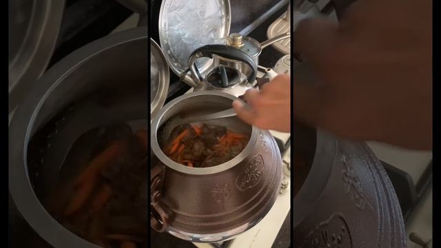 Приготовление Узбекского плова в Афганском казане от Муслима жиесть смотреть онлайн