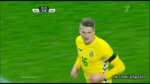 Россия 3-0 Литва / Обзор / Голы / 26.03.2016 [HD 720p]
