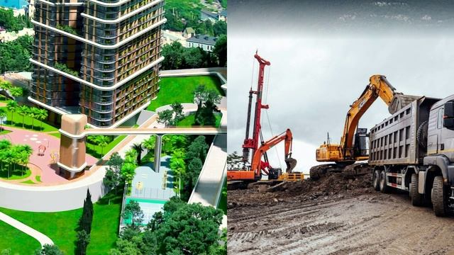 Ход Строительства. ЖК Новая Ливадия, Ялта.