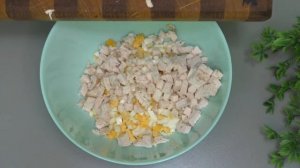 салат из куриной грудки