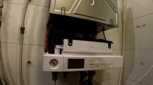 Замена жуковского котла на Висман витопенд 100 на сжиженном газу