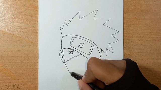 5 Points To Kakashi Hatke Drawing //Points Anime Drawing easy step by step // Dots to Drawing easy смотреть онлайн