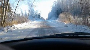 Автозимник Нижняя Тавда - Мортка Январь 2018г