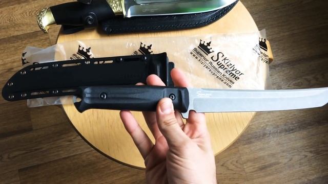 На витрине Sensei aus-8 steel. Танто на современный лад. смотреть онлайн