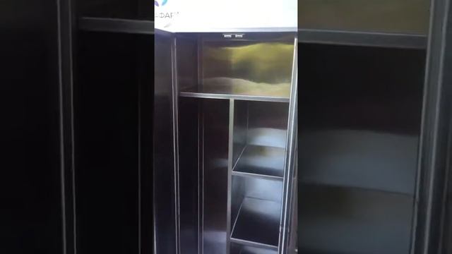 Шкафы для хранения спец одежды и уборочного инвентаря AISI 304