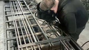процесс изготовления ограды звольнты