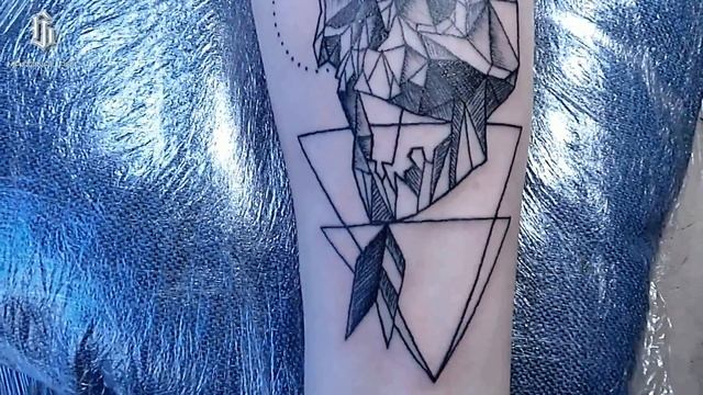 ТАТУИРОВКА.Череп в графике.эскиз из сети.Skull in the graph. Sketch from the network. смотреть онлайн