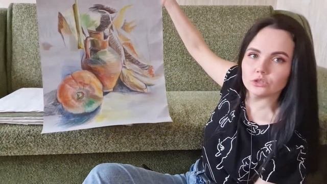 МОИ ДЕТСКИЕ РИСУНКИ. ХУДОЖЕСТВЕННАЯ ШКОЛА. КАК Я РИСОВАЛА РАНЬШЕ? часть 2 из 3.