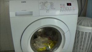 AEG Lavamat Protex L72475FL washing machine, 40 °C, 400 rpm 20 min - 3 kg Quick wash, lavadora #207