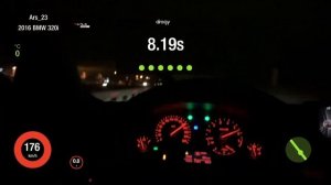 BMW F30 320i Lci Stage 2 MGF + Stage 3 xhp 100-200 km/h