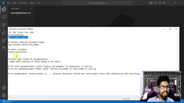 Documentation of a Custom Python Package using Sphinx and Read the Docs | ubml | @UBprogrammer