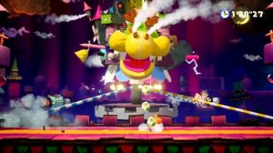 Yoshi's Crafted World - All Bosses (All Boss Challenges)