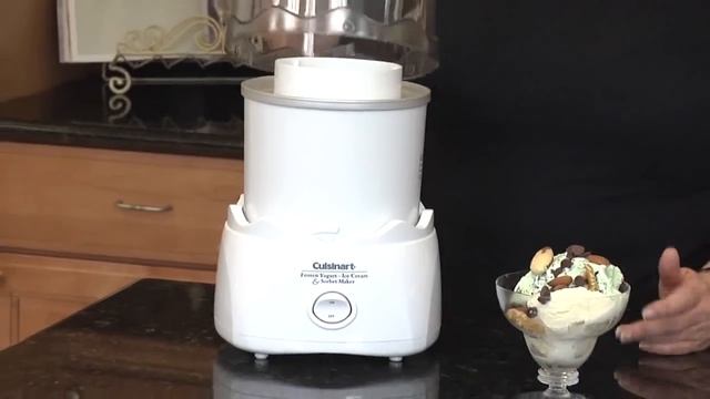 Cuisinart ICE 20 Yogurt Ice Cream & Sorbet Maker смотреть онлайн