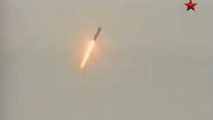 Пуск ракеты с подводной лодки