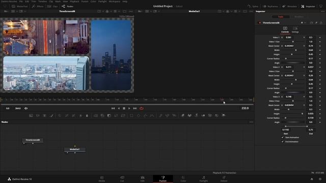 DaVinci Resolve Multi Screen Pack 1