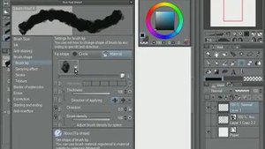 Как создать свою кисть в Clip Studio