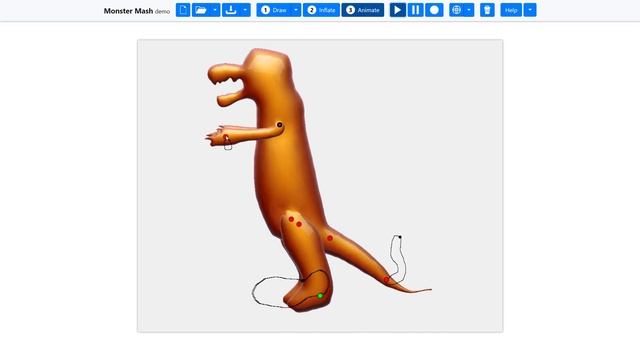 Monster Mash -- What Is This Black Magic? Sketch Based Modelling & Animation смотреть онлайн
