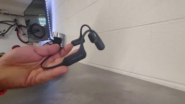 Vibration headphones Haylou Purfree BC01 100 Bone conduction headphones смотреть онлайн