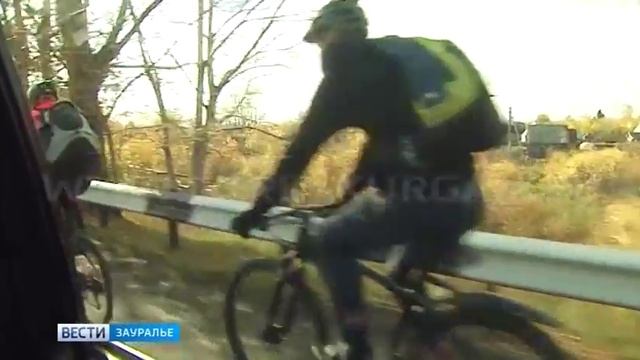 Курганские велосипедисты отметили закрытие сезона путешествием смотреть онлайн