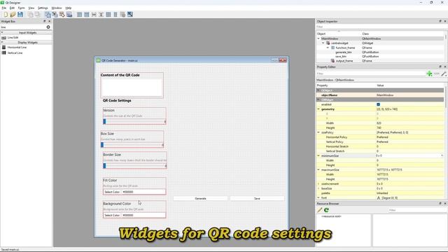 PySide6 Programs | QR Code Generator