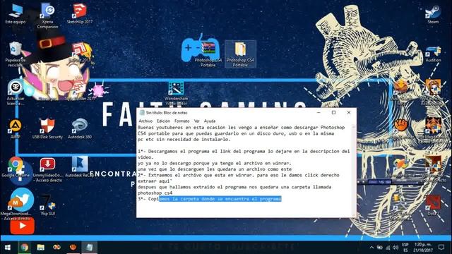 COMO DESCARGAR PHOTOSHOP CS4 PORTABLE GRATIS смотреть онлайн