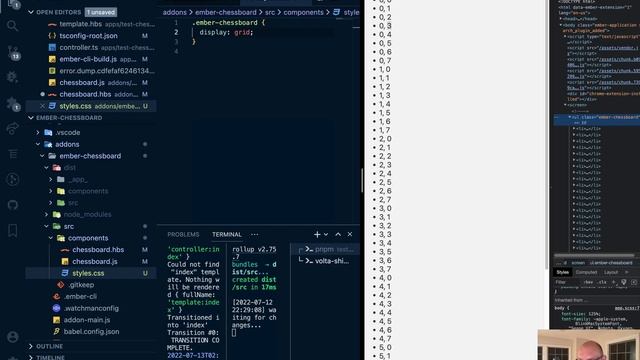 Ember Chessboard: Rendering the board and addon styles (part 2) смотреть онлайн