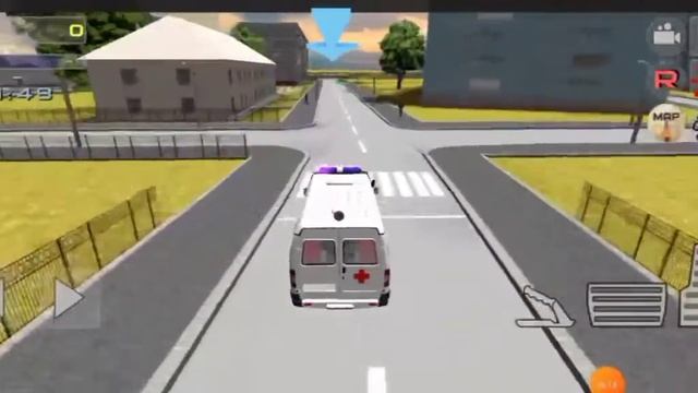 Симулятор скорой помощи! *едем на перестрелку* |GiperKriper. Симулятор скорой помощи 3д.