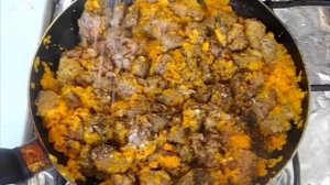 Гречка с Шампиньонами и Мясом в Мультиварке кулинарный видео рецепт