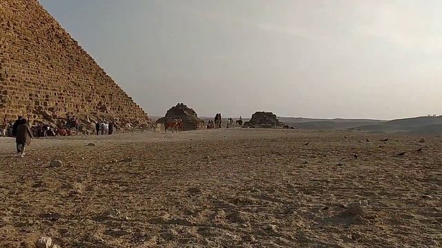 Каир, река Нил и Египетские пирамиды. Январь 2023 год. смотреть онлайн