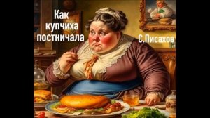 КАК КУПЧИХА ПОСТНИЧАЛА, Степан Писахов, северные сказки