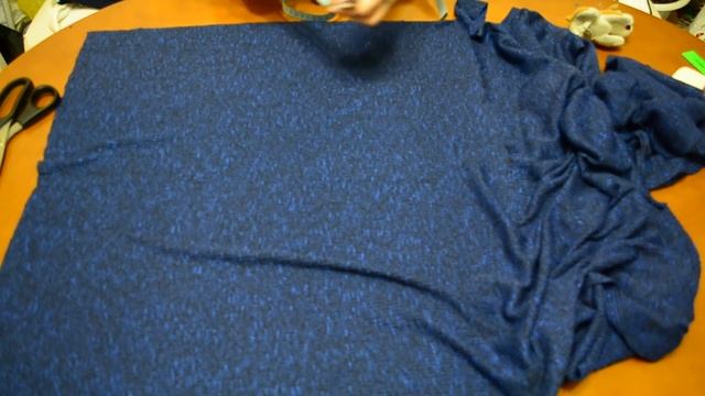 Водолазка с цельным воротником без выкройки