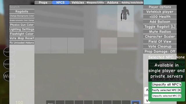 How to do npc setting instant kill npc or addon in Ray's mod смотреть онлайн