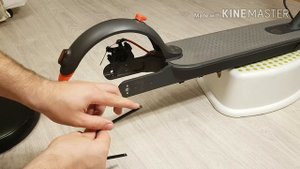 Xiaomi m365. ВИ#12. Изготовление и установка поддержки заднего крыла.